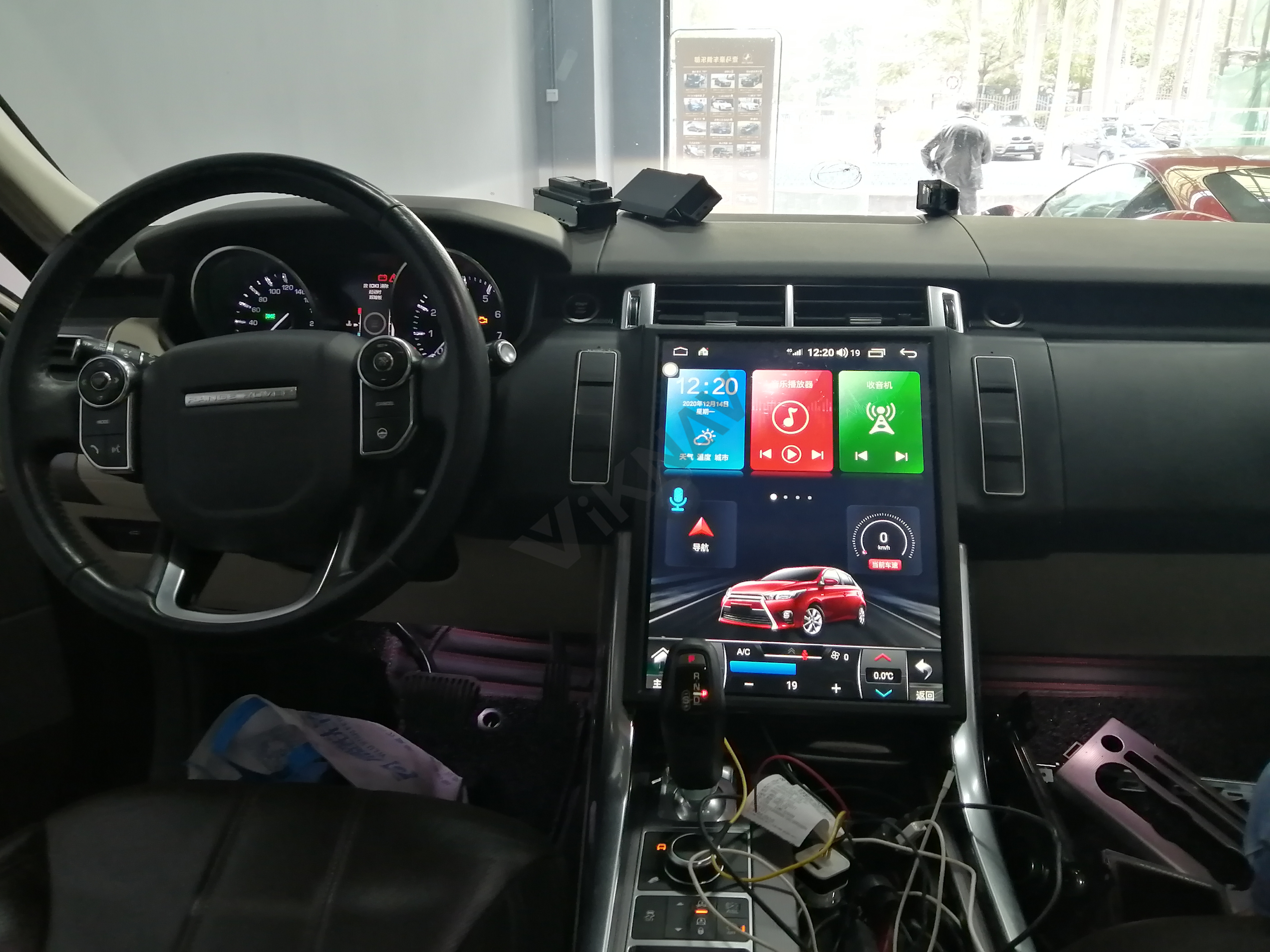 15.6 Inch android Car radio For Range Rover Sport 2014 2017