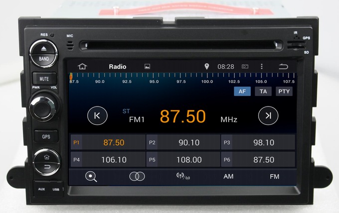 Ouchuangbo Car Multimedia Stereo 3G Wifi BT Touch Screen DVD System Android 4.4 for Ford Edge /Fusion /Focus OCB-7014D