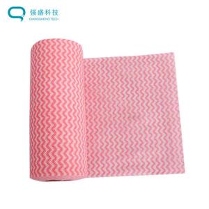 China Soft Texture Lint Free 55GSM ISO14001 Cleaning Wipe Roll wholesale