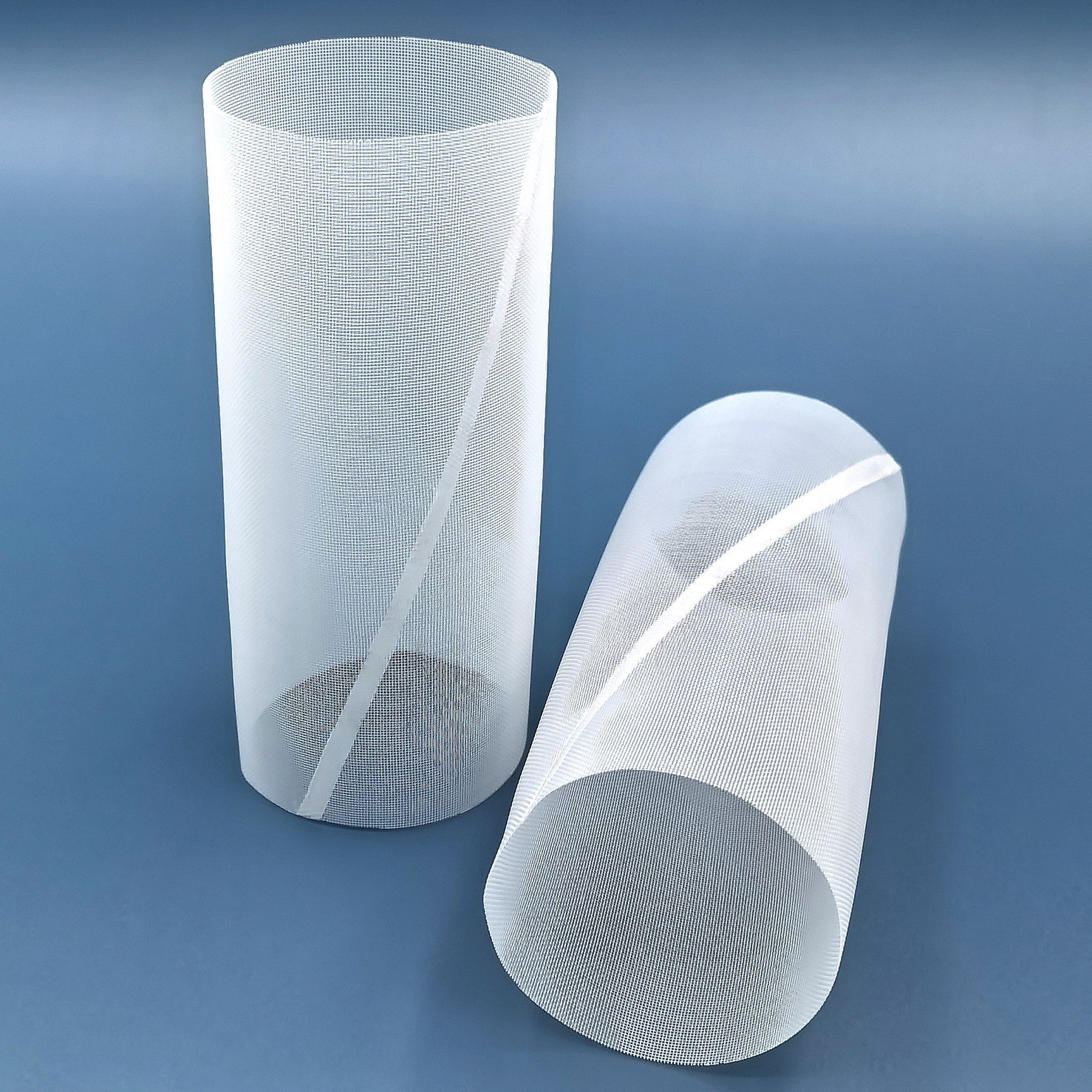 Ultrasonic Welded Polyester Filter Mesh Tubes For Water Filtration