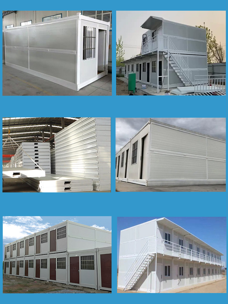 40ft Sandwich Panel Modular Expandable Homes Mobile Living Container House