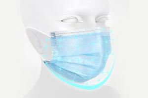 China Non Irritating Disposable Non Woven Face Mask High Filtration Breathable wholesale