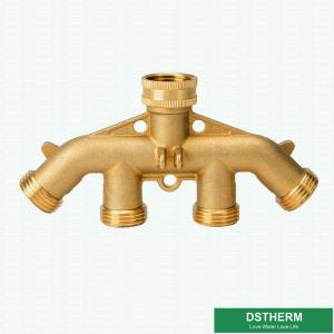 China Garden Four Ways Tap Tube Hose Pipe Connector Splitter wholesale