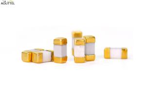 China 6.1x2.5x2.5mm Surface Mount Resettable Fuse , Smd Fuse 1a Ceramic Tube Body wholesale