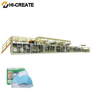China Automatic Pet Pad 150KW Sanitary Napkin Machine wholesale