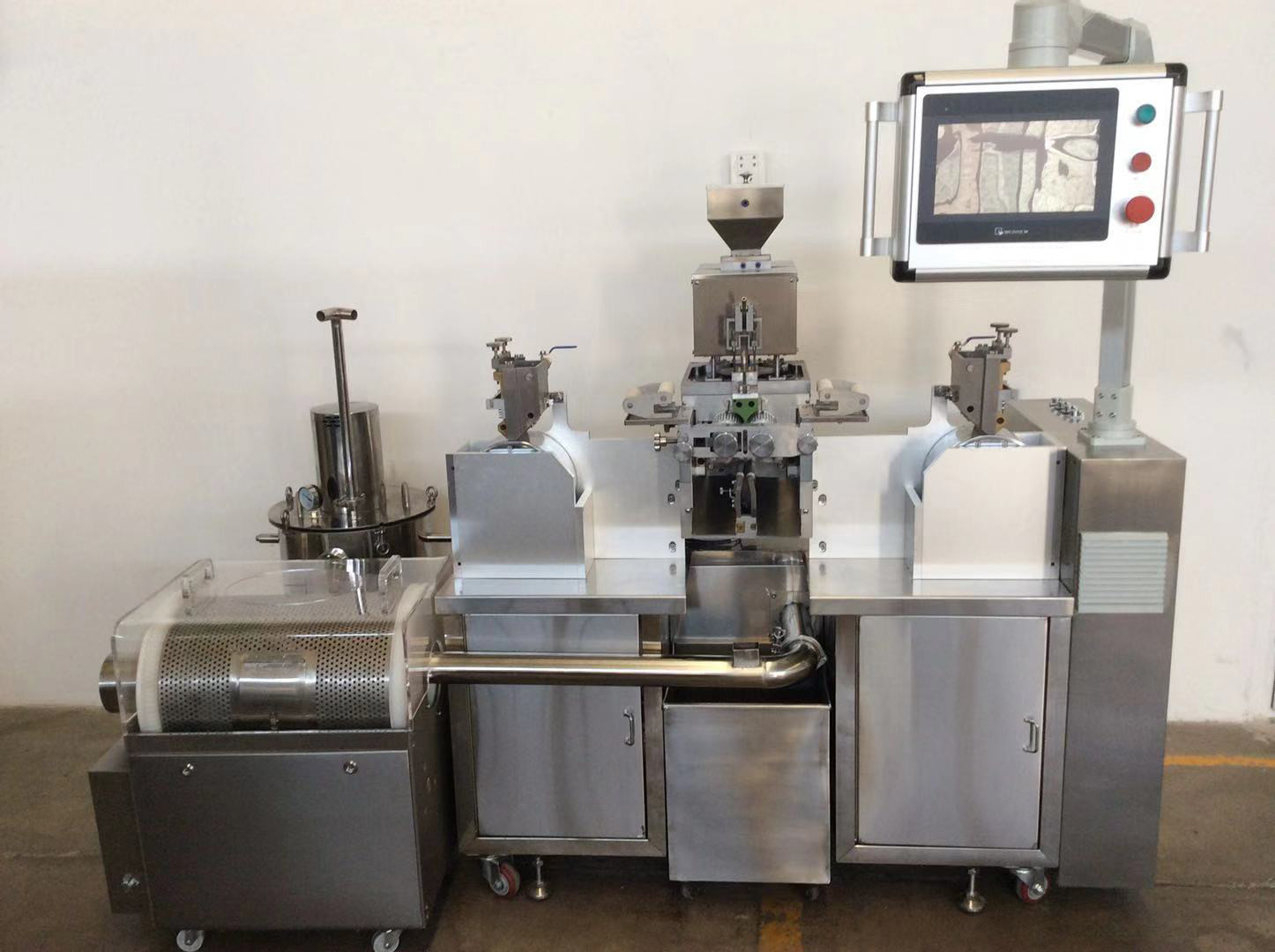 SS304 5rpm 5000PCS/H Experimental Soft Capsule Machine