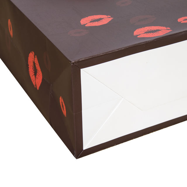 Customized Luxury Fancy Craft Gift Paper Bag with Logo Print and Gravure Printing Surface