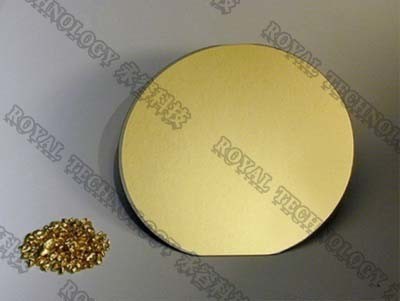 Gold Magnetron Sputtering coating machine on glass, metal chips, 24K gold PVD deposition System