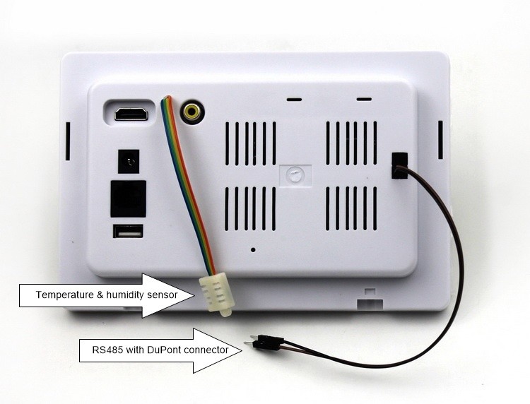 Glass Wall Mounting Android OS Tablet RJ45 with PoE