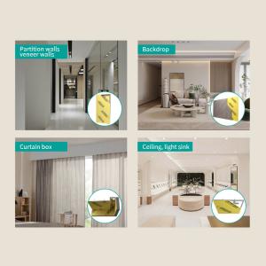 China 12mm Ordinary Fiberglass Gypsum Board Durable 1220mm X 2440mm wholesale