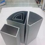 Chile Mexico 6000 Series Sandblasted Anodized Profiles Aluminium Alloy