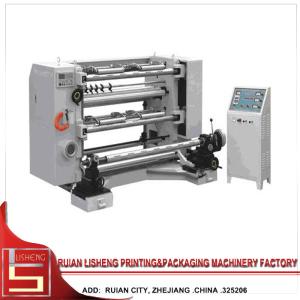 China Plastic / Paper High Speed Slitting Machine , slitter rewinder machine wholesale