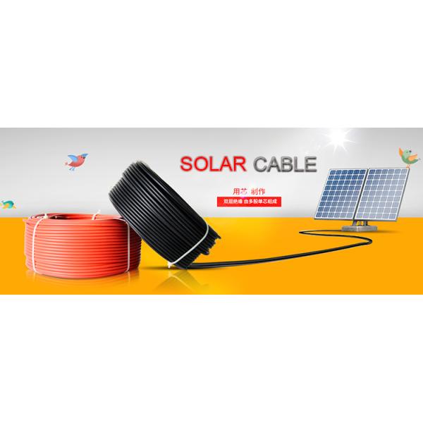 TUV Suntree Twin Core Photovoltaic 4mm2 Solar Panel Cords