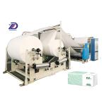 Facial tissue paper folding machine tissue paper manufacturing machine