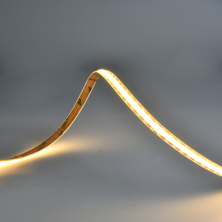 5m 528LEDS/M Small Cut COB LED Strip Light Flexible Dot Free LED Tape Light