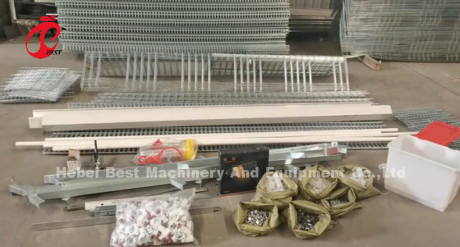 Hot Galvanized A Type Automatic Drinking System Layer Cage In Farm Adela