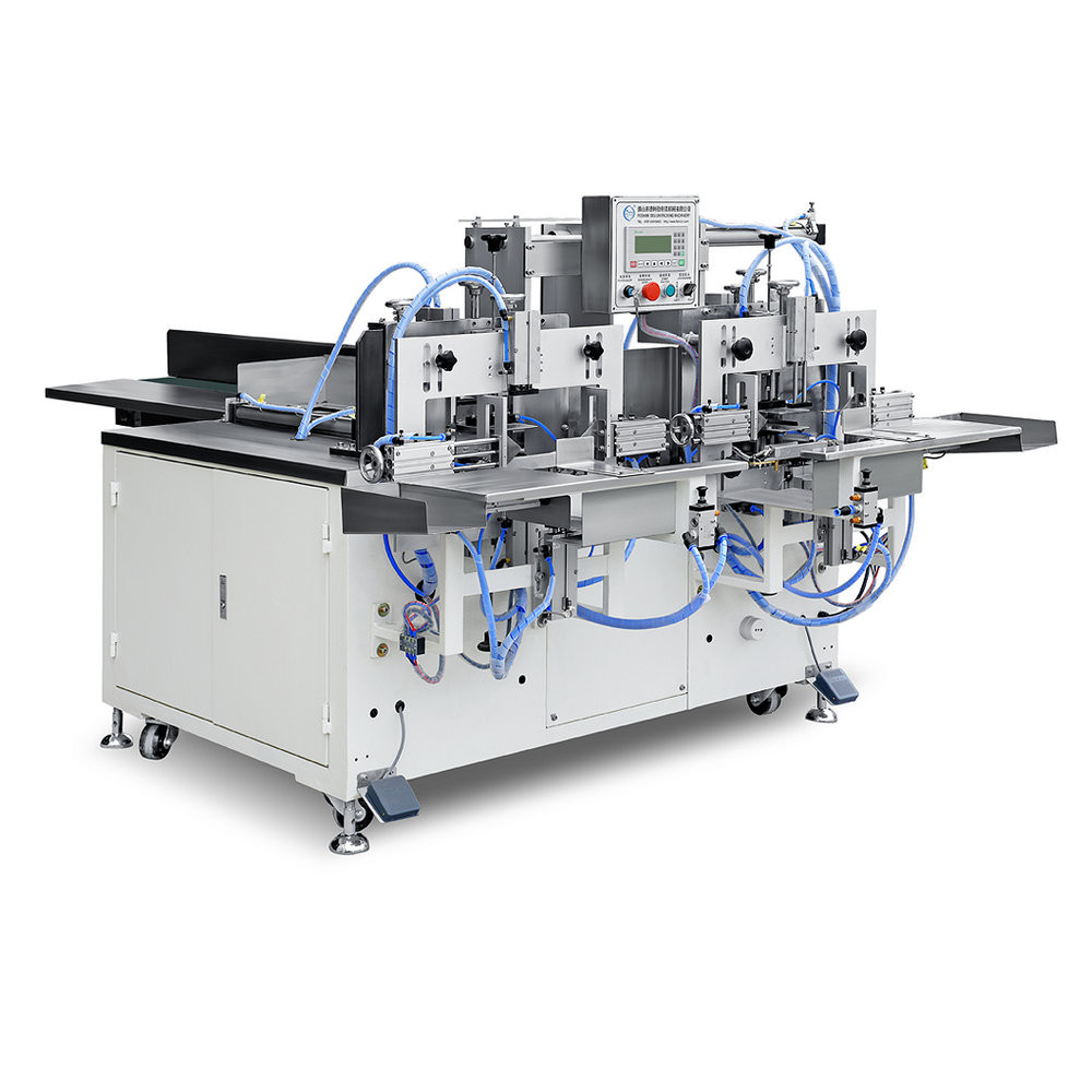 Manual Easy Operation Napkin Tissue Paper Double Heads Bag Packing Machine