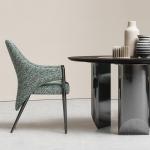 Dia 135x75cm Luxury Marble Dining Table High Temperature Resistance Furniture
