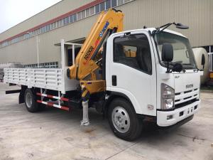 China ISUZU Truck Mounted Telescopic Crane For Construction Material Transportation wholesale