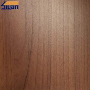 China Wood Grain PVC Furniture Film Non Adhesive , PVC Wood Grain Film For MDF wholesale
