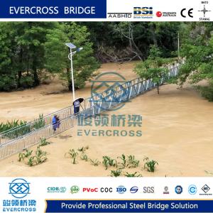 China Footwalk Steel Beam Footbridge Steel Modular Fast Installed ODM wholesale