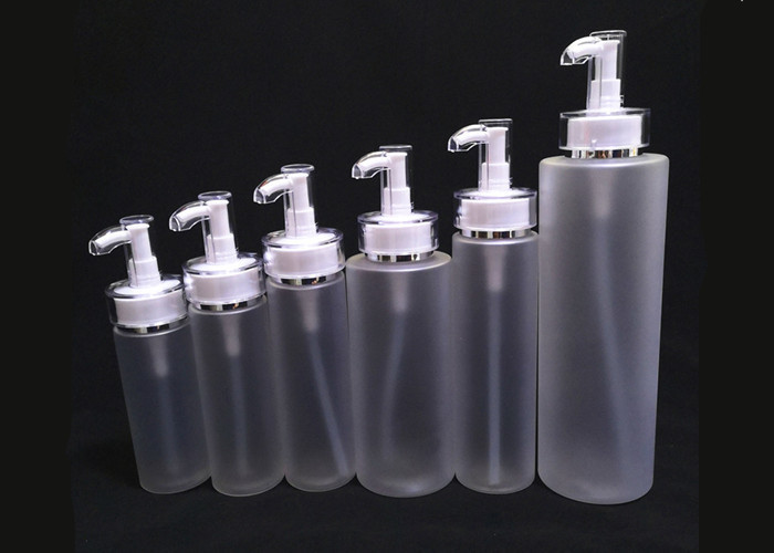 Frost Shampoo Bottle PET Press Type Lotion Empty Bottle Bathroom Shower Gel Soap Dispenser