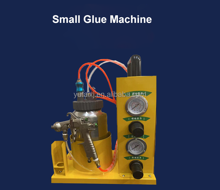 Small Glue Brushing Machine Water Based Versatile