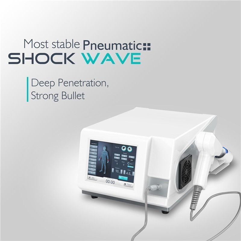 6Bar Shockwave Therapy Machine For Body Pain Relief ED Treatment