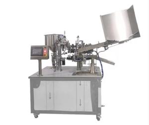 China Aluminium Metal Tube Filling Sealing Machine For Liquid Paste Cream Glue wholesale
