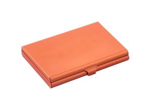 China Personalized Aluminum Card Case Mirror Glass Magnetic Closure wholesale