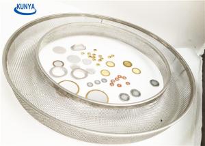 China 50 60 75 100 0.5mm Stainless Steel Wire Cloth Sintered Filter Disc Round Rimmed wholesale