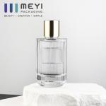 White Perfume Spray Bottle 100ml 0.075ml Cylinder Round