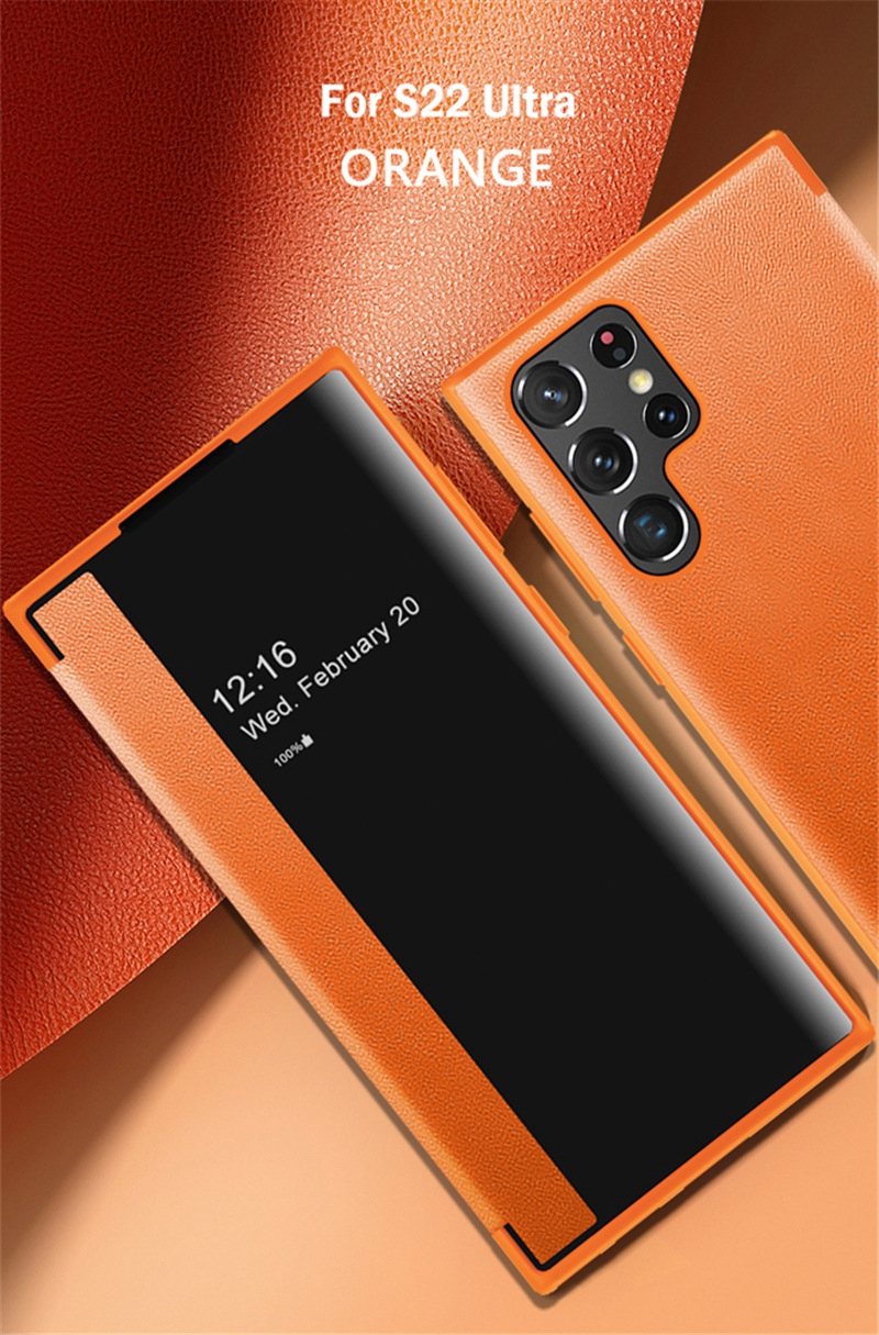 Customer Logo Accepted Minibook Pu Leather Case for Samsung Galaxy S23 Ultra Phone Cases Sports Waterproof Case