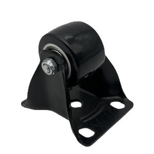 China Industrial Caster PP Core Light PU Silent Rigid Plate Caster 50MM wholesale