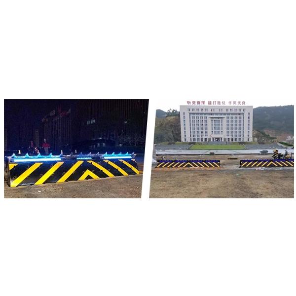 Anti Terrorist Hydraulic Road Blocker System High Level Security Protection 3.7KW 380v