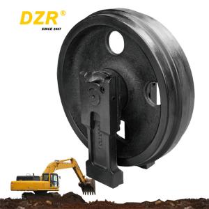 China HRC53-57 40Mn Excavator Front Idler For VOLVO55 Vehicle Undercarriage Parts wholesale