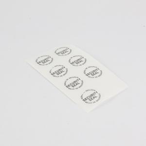 China Adhesive Advertising Agency Business Cards Label Personalised Logo Stickers wholesale