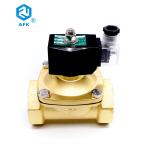 Brass Normally Closed 220V AC Natural Gas Solenoid Valve