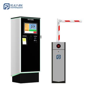 China Banknotes Parking Kiosk Machine LPR Pay Machine Parking System wholesale