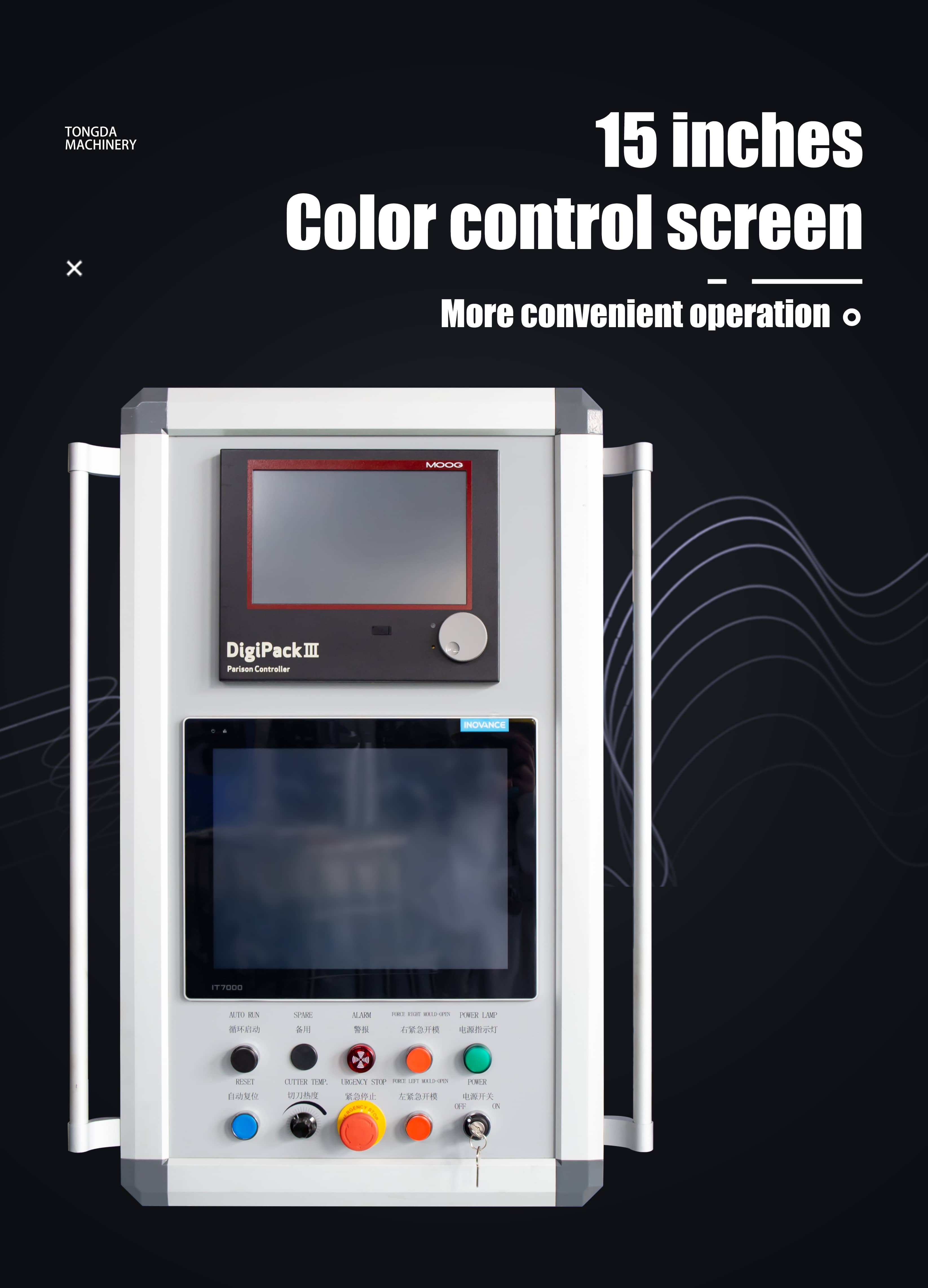 Single Station PE Blow Molding Machine