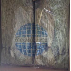 Real natural raffia grass mat
