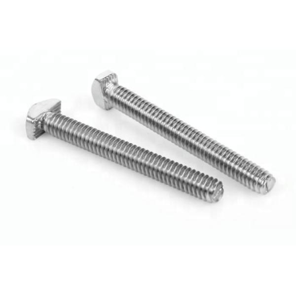 Polish Finish Track T Head Bolts A2-70 Stainless Steel T Bolts T Nut Bolts