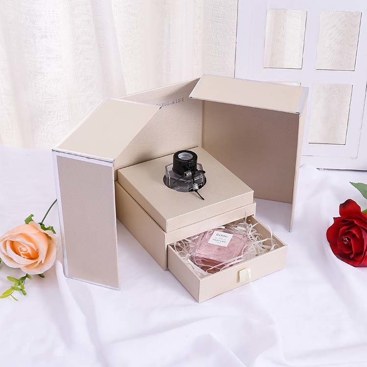 Luxury Double Door Gift Box Jewelry Necklace Gift Box Christmas Valentine's Day Gift