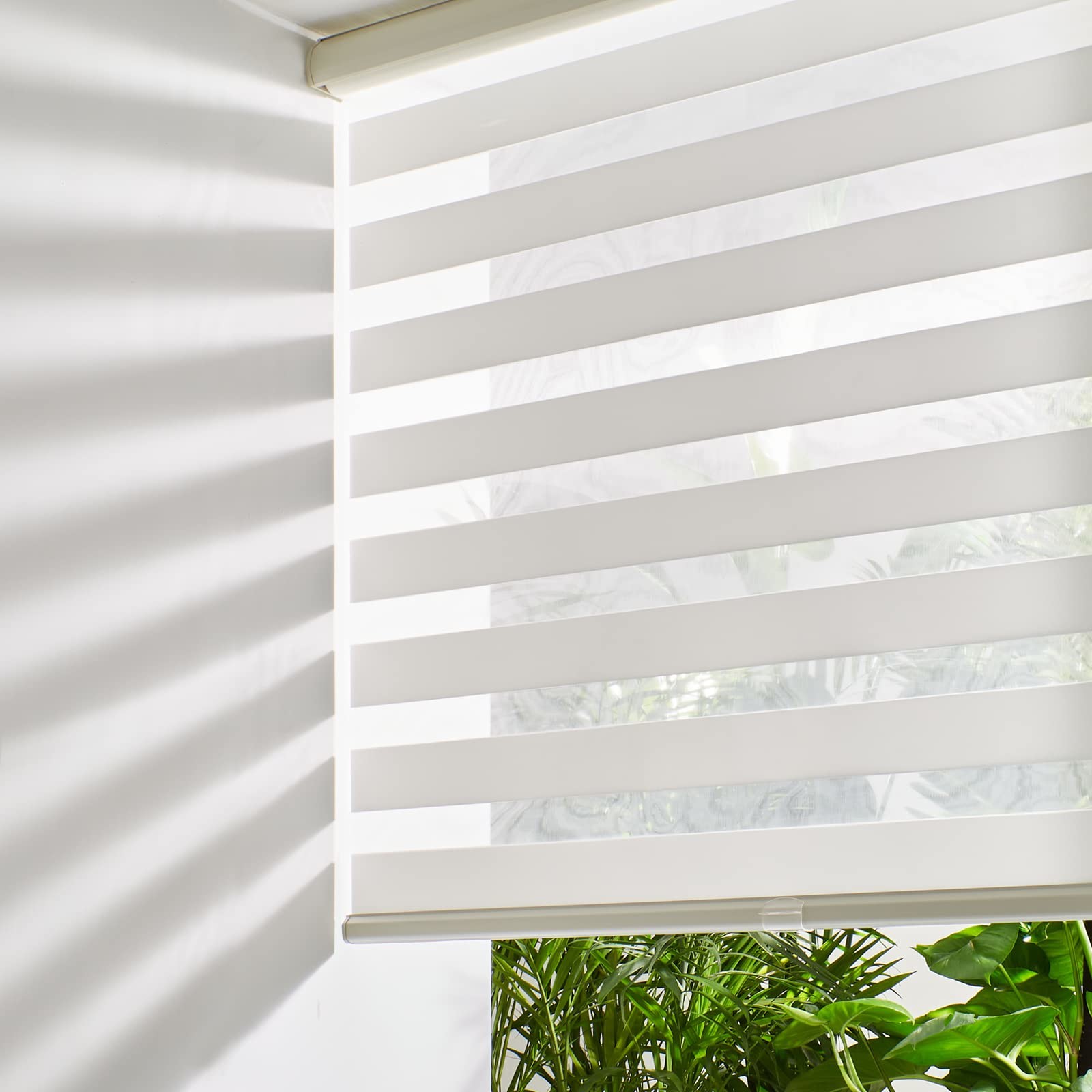 Light-Filtering and Sheer Zebra Blinds Fabric for Soft and Dreamy Window Treatments