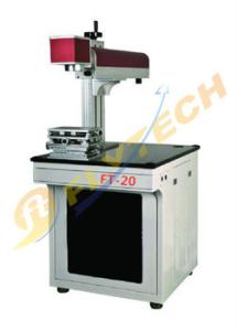 China Low cost fiber laser marking machine metal marking machine on sales wholesale