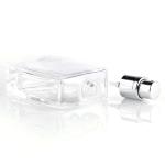 30ml Perfume Spray Pump Clear Black Aluminum Glass