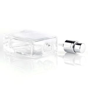 China 30ml Perfume Spray Pump Clear Black Aluminum Glass wholesale