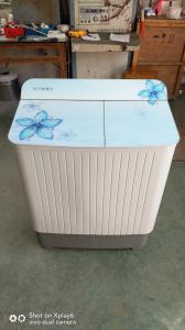 China Large Inner Tub Household Twin Load Washing Machine For Apartment PP Body wholesale