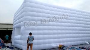 China Cube Structure Inflatable Event Tent With 1500W Blower For Events Outdoor on sale