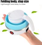 Collapsible Electric Kettle for Coffee Tea Travel Foldable Water Boiler Fast